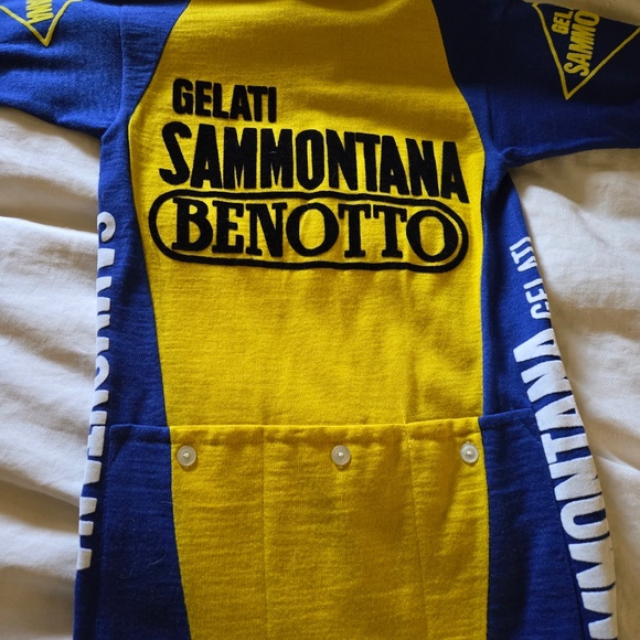 Vintage Italian Wool Cycling Jersey - Picture 2 of 2